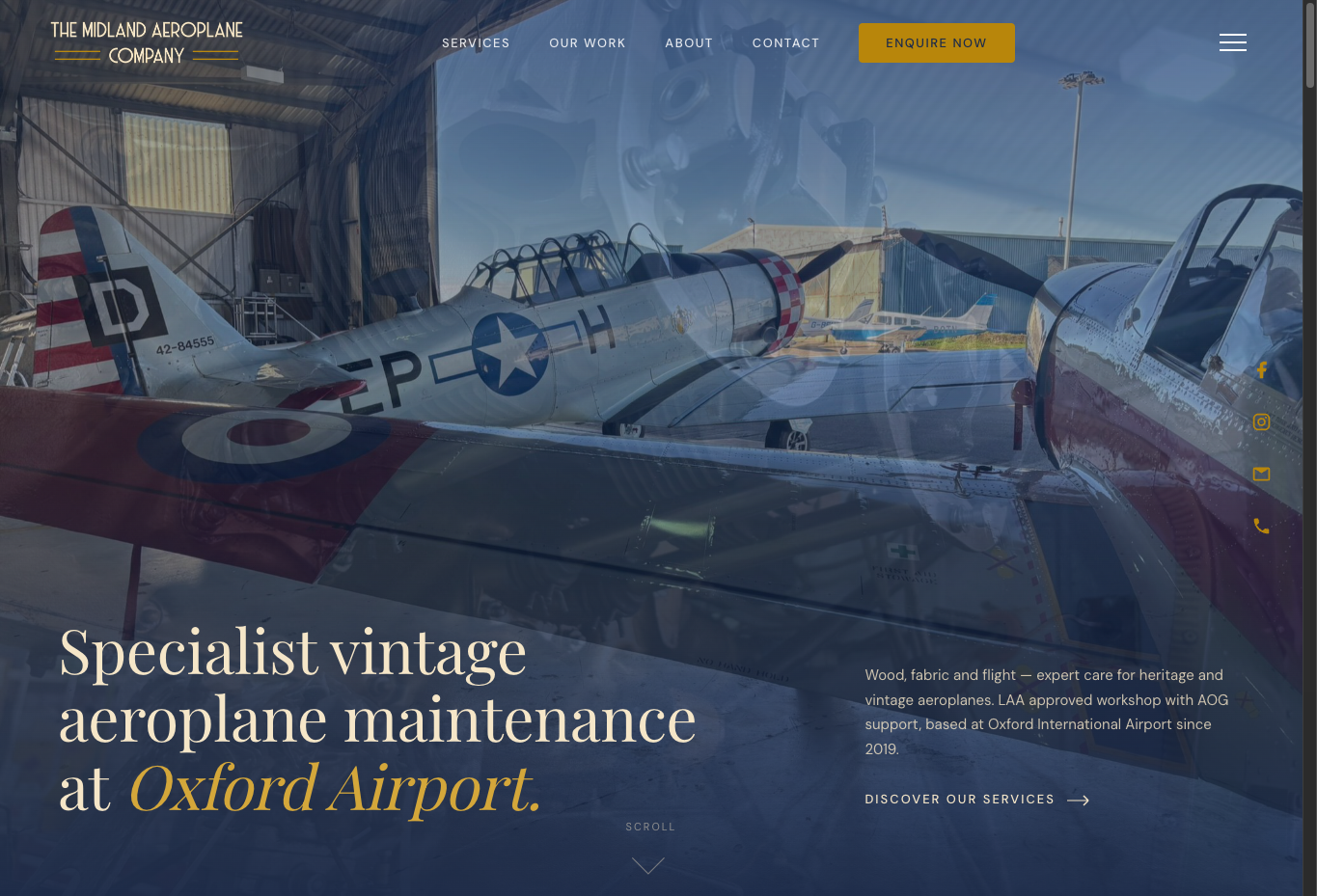 The Midland Aeroplane Company website